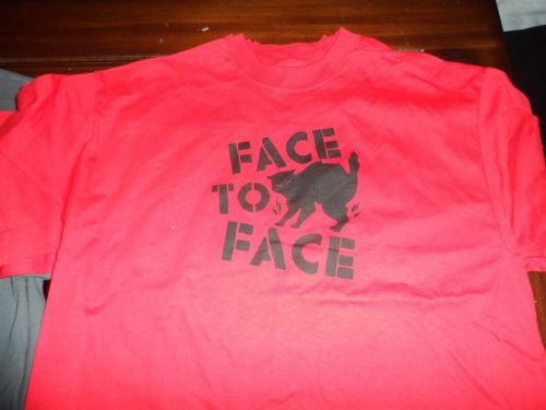 FACE TO FACE - Black Cat T-shirt ~Never Worn~ XL