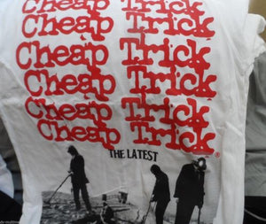 CHEAP TRICK - The Latest Summer 2009 Tour t-shirt ~NEVER WORN~ M