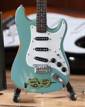 Load image into Gallery viewer, KENNY WAYNE SHEPHERD-Fender Strat Crossroads Blue 1:4 Replica Guitar~Axe Heaven~