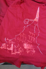Load image into Gallery viewer, TSUNAMI BOMB - T-shirt with side graphics, Red or Black ~Never Worn~ M XL