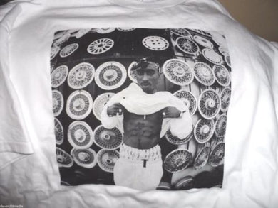 TUPAC SHAKUR - Thug Life T-Shirt Bedazzled (2XL only) ~Never Worn~ XL / 2XL