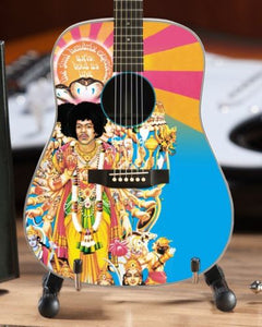 JIMI HENDRIX - Axis: Bold as Love Acoustic 1:4 Scale Replica Guitar ~Axe Heaven