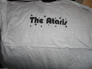 THE ATARIS / Kung Fu Records - 2-sided t-shirt ~NEVER WORN~ L / XL