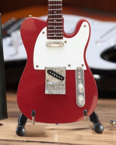 Fender Apple Red Telecaster 1:4 Scale Replica Guitar ~Axe Heaven~