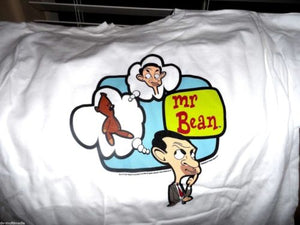 Mr Bean - "Teddy" Teddy Bear T-Shirt ~NEVER WORN~ LARGE