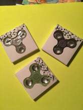 Load image into Gallery viewer, Metallic &amp; Glow in the dark Tri FIDGET SPINNERS! ~SAME DAY SHIPPING