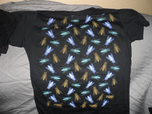 MEGADETH - Endgame "Flies" All-Over Print Women's T-Shirt ~Never Worn~ XL