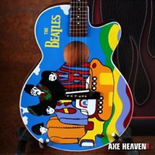 THE BEATLES - Yellow Submarine Acoustic Replica Guitar AXE HEAVEN ~Brand New