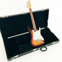 Load image into Gallery viewer, Fender handmade guitar case with diecast logo 1:4 scale ~Axe Heaven