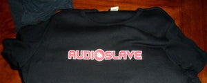 AUDIOSLAVE - Red Logo Baby Doll Women's t-shirt ~Never Worn~ LARGE