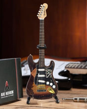 Load image into Gallery viewer, STEVIE RAY VAUGHAN #1 Replica Fender Stratocaster 1:4 Scale Guitar ~Axe Heaven~