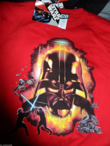 STAR WARS - Red Darth Vader T-Shirt ~Never Worn~ Junior XL