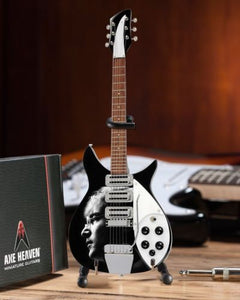 JOHN LENNON (BEATLES)- Radio Days w/ Image 1:4 Scale Replica Guitar ~Axe Heaven