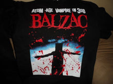 Load image into Gallery viewer, BALZAC - Blood Splattered &quot;Atom Age Vampire in 308&quot; T-shirt ~Never Worn~ XL