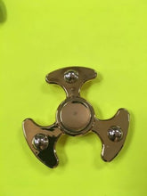 Load image into Gallery viewer, Metallic &amp; Glow in the dark Tri FIDGET SPINNERS! ~SAME DAY SHIPPING