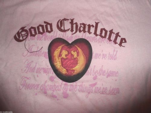 GOOD CHARLOTTE - The World is Black Baby Doll T-Shirt ~Never Worn~ L