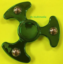 Load image into Gallery viewer, Metallic &amp; Glow in the dark Tri FIDGET SPINNERS! ~SAME DAY SHIPPING