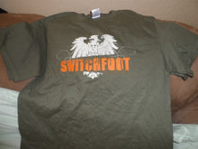 Load image into Gallery viewer, SWITCHFOOT - T-Shirt with printed sleeve ~Never Worn~ M