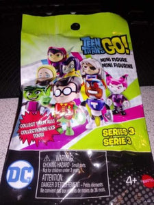 Teen Titans GO! 2" Mini Figure Full Set of 8 ~Series 3