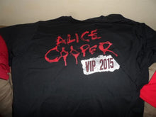 Load image into Gallery viewer, ALICE COOPER- 2015 VIP Sick, Sick Fans of Alice Cooper T-Shirt ~Never Worn~ M L