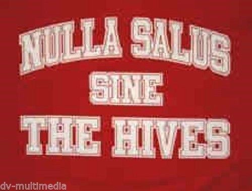 THE HIVES - Nulla Salus Sine T-Shirt ~NEVER WORN~ Large