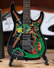 Load image into Gallery viewer, GEORGE LYNCH Wicked Sensation Snake/Skull 1:4 Scale Replica Guitar ~Axe Heaven