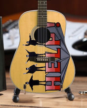Load image into Gallery viewer, THE BEATLES - Help! Acoustic Radio Days 1:4 Scale Replica Guitar ~Axe Heaven~