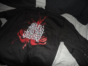BLEEDING THROUGH - The Truth Tour long sleeved t-shirt ~NEVER WORN~ Sm / Med