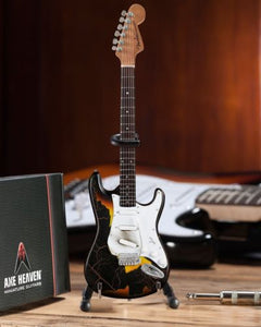 BURNT FENDER STRATOCASTER- 1:4 Scale Replica Guitar ~Axe Heaven