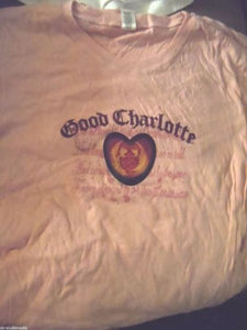 GOOD CHARLOTTE - The World is Black Baby Doll T-Shirt ~Never Worn~ L