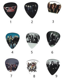 AEROSMITH Graphic Guitar Pick ~Your Choice of Many~ BUY 3, GET 3rd FREE