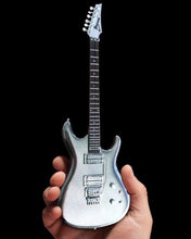 Load image into Gallery viewer, JOE SATRIANI- Signature Chrome Boy Ibanez 1:4 Scale Replica Guitar ~Axe Heaven