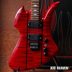SLASH - Signature Red Stained Mockingbird 1:4 Scale Replica Guitar ~Axe Heaven