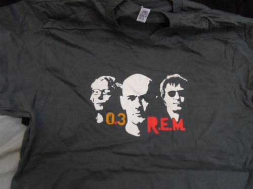 R.E.M. - 2003 Tour T-Shirt with dates and cities ~Never Worn~ S