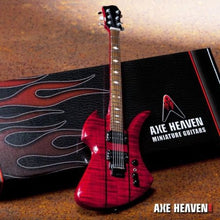 Load image into Gallery viewer, SLASH - Signature Red Stained Mockingbird 1:4 Scale Replica Guitar ~Axe Heaven