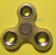 Load image into Gallery viewer, Metallic &amp; Glow in the dark Tri FIDGET SPINNERS! ~SAME DAY SHIPPING