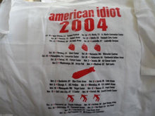 Load image into Gallery viewer, GREEN DAY - 2004 American Idiot Tour t-shirt ~BRAND NEW~ S