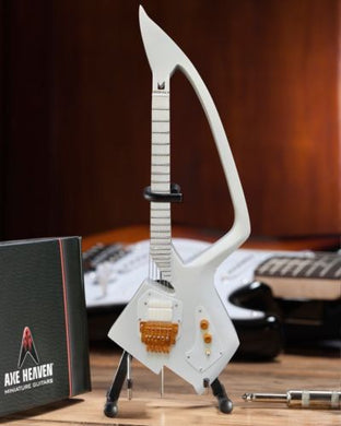 PRINCE - White Auerswald Model C 1:4 Scale Replica Guitar ~Axe Heaven