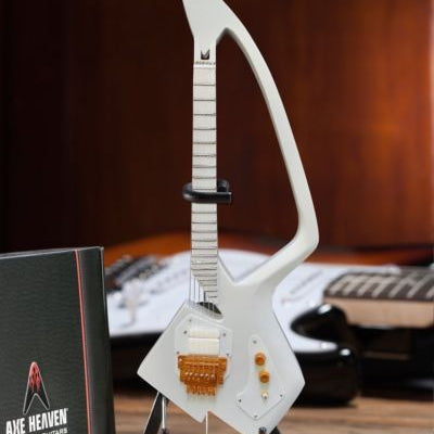 PRINCE - White Auerswald Model C 1:4 Scale Replica Guitar ~Axe Heaven
