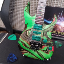 Load image into Gallery viewer, STEVE VAI Signature Universe Swirl 7 String 1:4 Scale Replica Guitar ~Axe Heaven