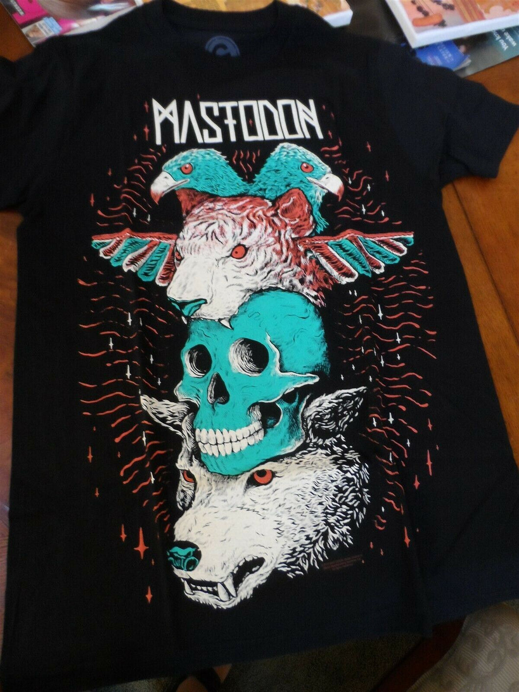 MASTODON - 2015 Logo Totem T-shirt ~Never Worn~ Small