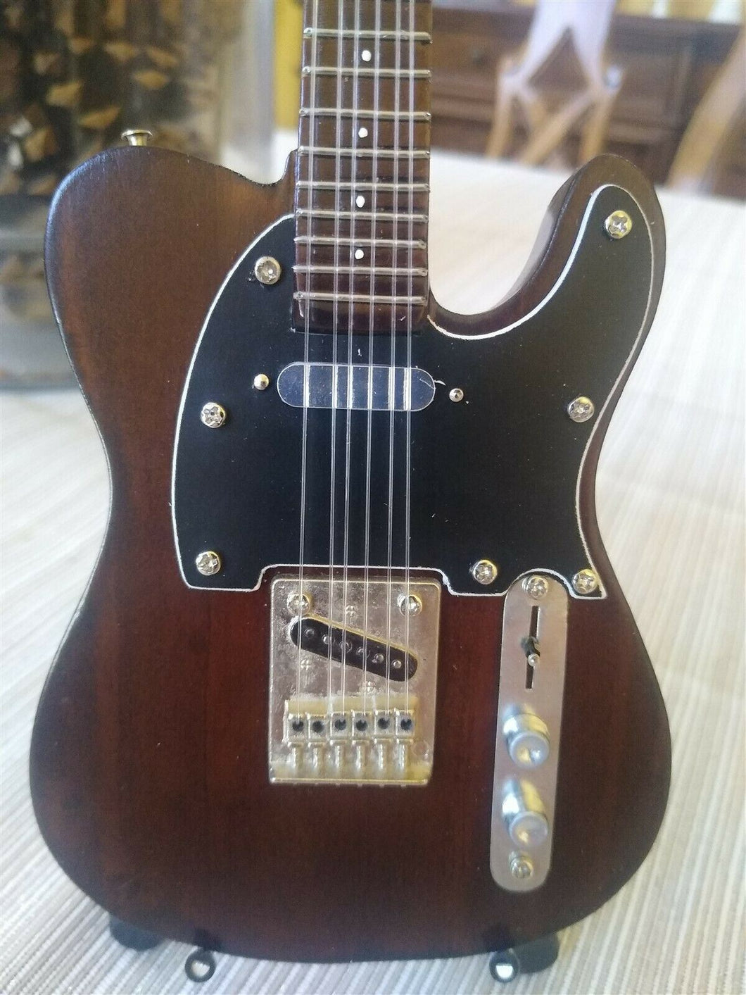 GEORGE HARRISON - Fender Telecaster Rose 1:4 Scale Replica Guitar ~Axe Heaven~