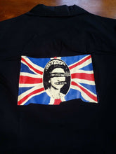 Load image into Gallery viewer, SEX PISTOLS Button Up Work Dress - 2 Sided God Save the Queen ~Never Worn~ L XL