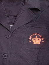 Load image into Gallery viewer, SEX PISTOLS Button Up Work Dress - 2 Sided God Save the Queen ~Never Worn~ L XL