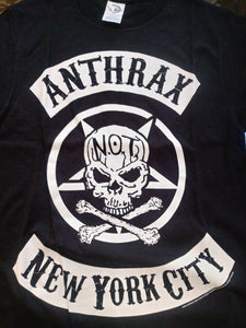 ANTHRAX - 2011 NOT Skull NYC T-shirt ~Never Worn~ Small