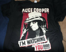 Load image into Gallery viewer, ALICE COOPER - 2015 I&#39;m Watching You T-Shirt ~Never Worn~ XL