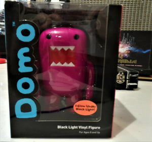 DOMO 4" Metallic / Black Light Vinyl Figures Set or Individual ~New~