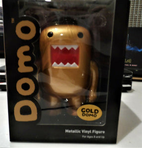 DOMO 4" Metallic / Black Light Vinyl Figures Set or Individual ~New~