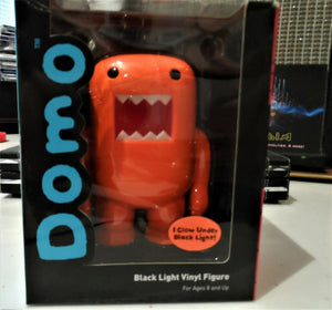 DOMO 4" Metallic / Black Light Vinyl Figures Set or Individual ~New~