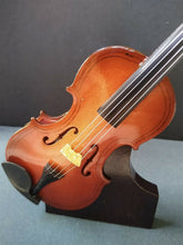 Load image into Gallery viewer, Miniature 7 Inch Replica Violin with Bow, Case, &amp; Display Stand ~NEW~